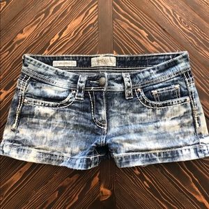 Stone Wash Daytrip Denim Shorts